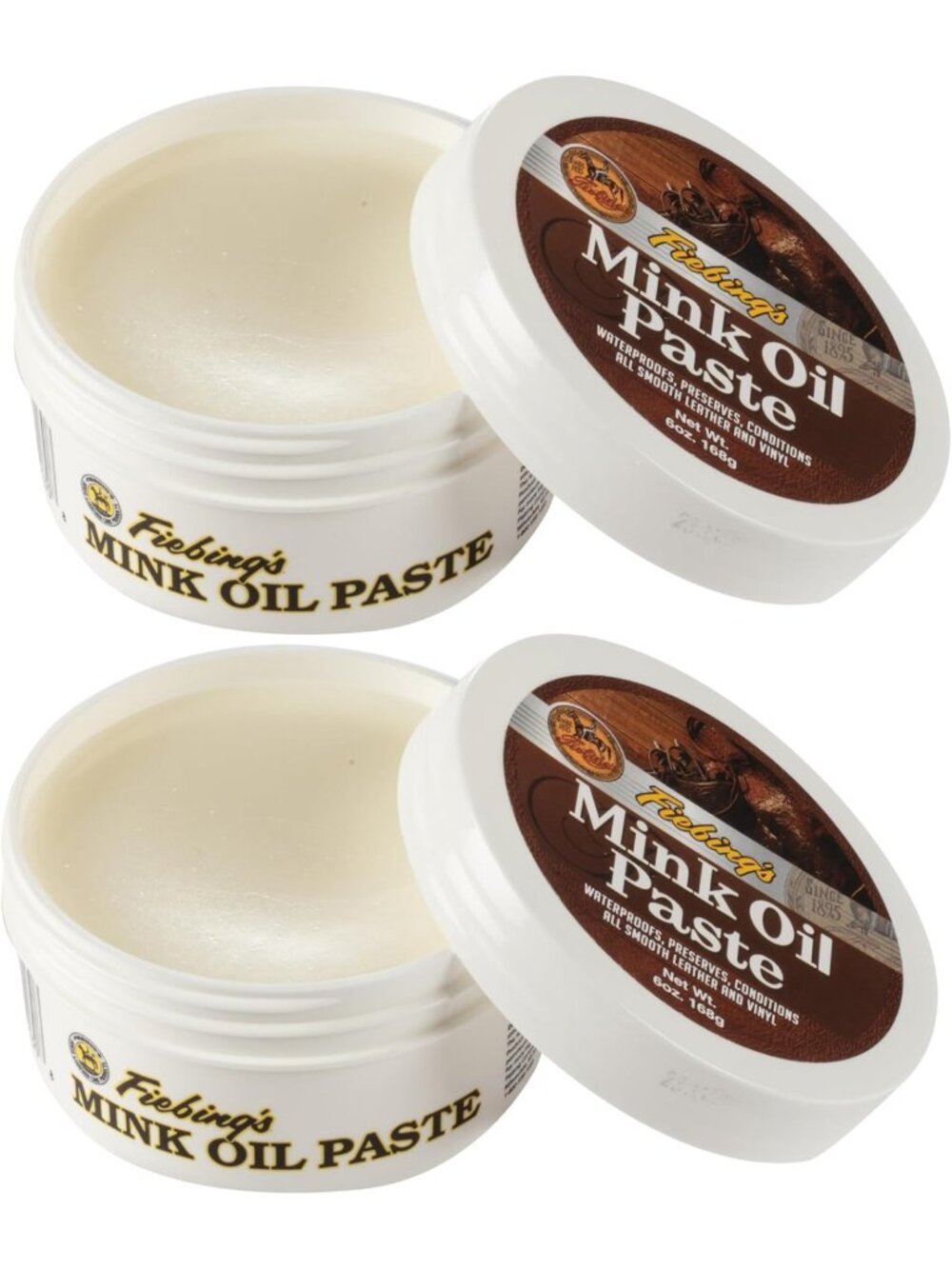 Mink Oil Leather Conditioner & Cleaner - Waterproof, Soften & Preserve Leather